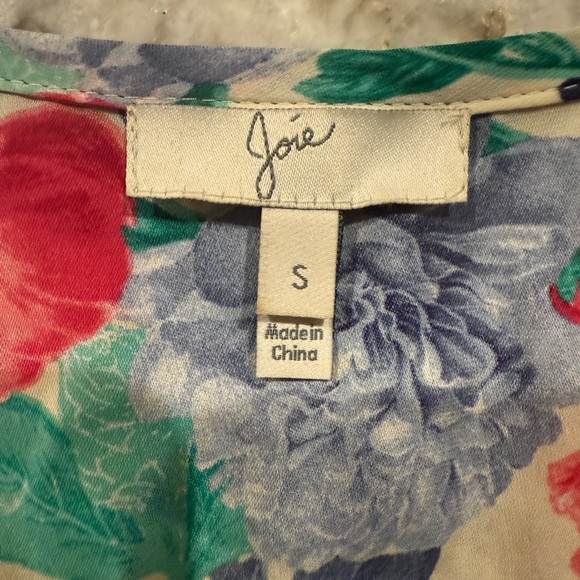 *GENTLY WORN* Joie Women's Size S New Ollie Blouse - Picture 6 of 7